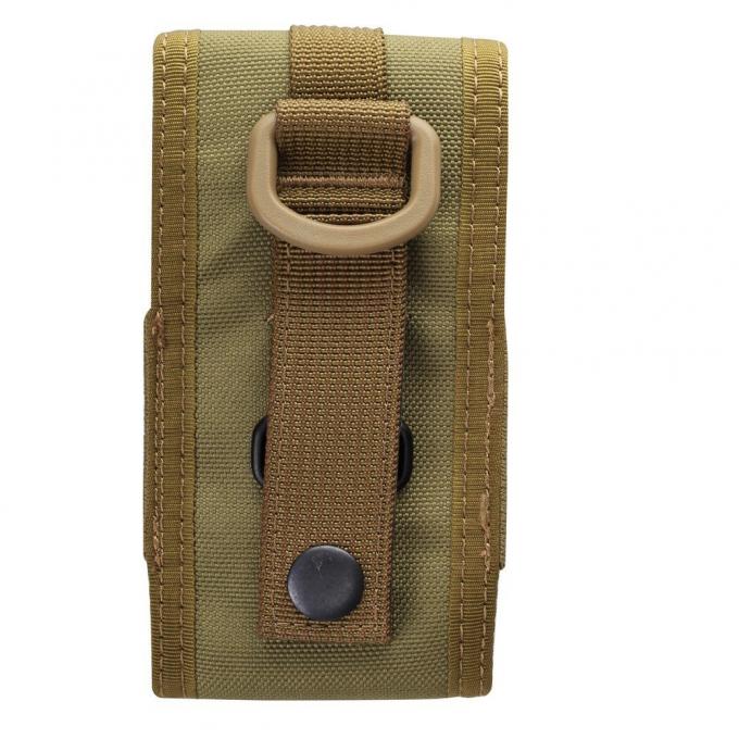 Modificado para requisitos particulares caminando el bolso táctico de la cintura, paquete de nylon 5,5" del teléfono celular 1000D X 3" X 1"