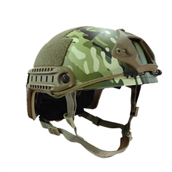 Peso ligero a prueba de balas militar balístico del casco de los hombres, casco de Ach del ejército
