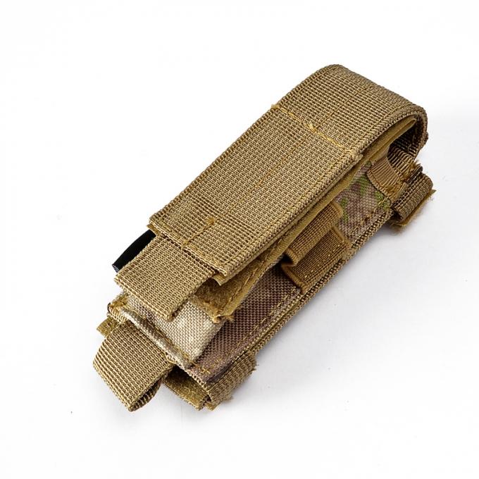 envoltura táctica de la bolsa de la correa del cuchillo de la herramienta de la bala del clip de cartucho de la pistolera de Camo MOLLE del ejército de nylon 1000D